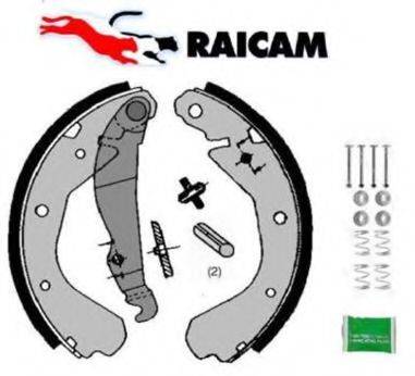 RAICAM 7136RP Комплект гальмівних колодок, стоянкова гальмівна система