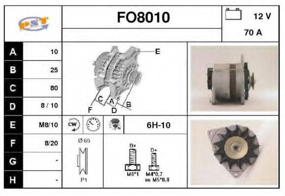 SNRA FO8010 Генератор