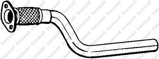 BOSAL 760819 Труба вихлопного газу