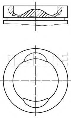 PERFECT CIRCLE 56005280 Поршень