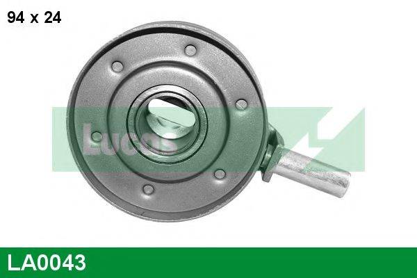 LUCAS ENGINE DRIVE LA0043 Натяжний ролик, полікліновий ремінь