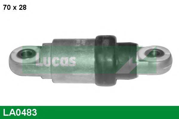 LUCAS ENGINE DRIVE LA0483 Амортизатор, полікліновий ремінь