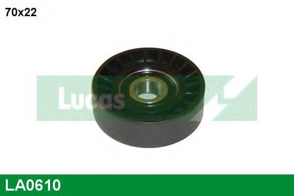 LUCAS ENGINE DRIVE LA0610 Паразитний / провідний ролик, полікліновий ремінь