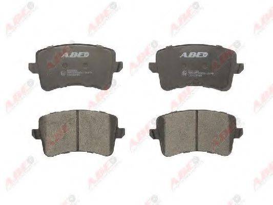 ABE C2A005ABE Комплект гальмівних колодок, дискове гальмо