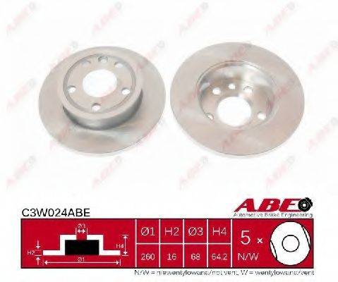ABE C3W024ABE гальмівний диск