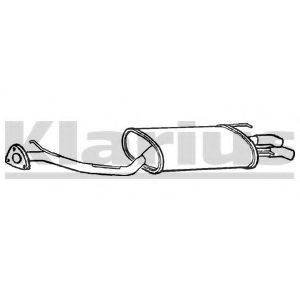 KLARIUS 240528 Глушник вихлопних газів кінцевий