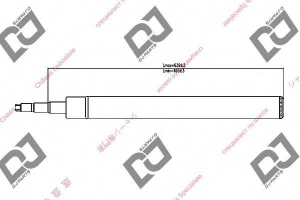 DJ PARTS DS1447GC Амортизатор