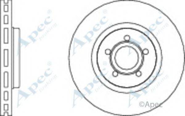 APEC BRAKING DSK2980 гальмівний диск