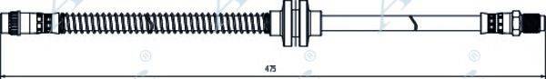 APEC BRAKING HOS4063 Гальмівний шланг
