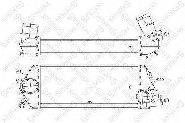 STELLOX 1040076SX Інтеркулер