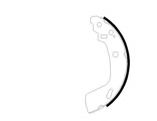 HELLA PAGID 8DB355022251 Комплект гальмівних колодок