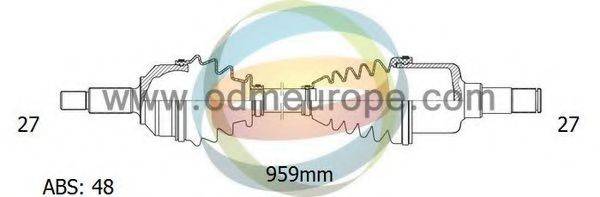 ODM-MULTIPARTS 18122221 Приводний вал