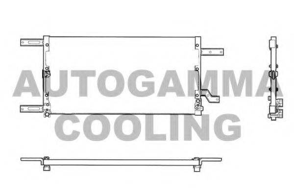 AUTOGAMMA 103020 Конденсатор, кондиціонер