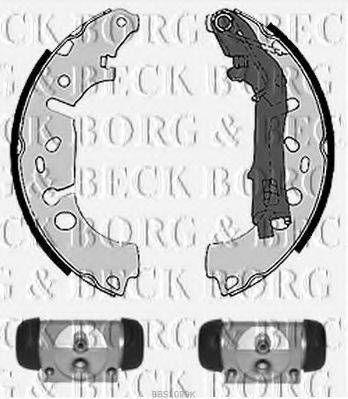 BORG & BECK BBS1089K Комплект гальмівних колодок