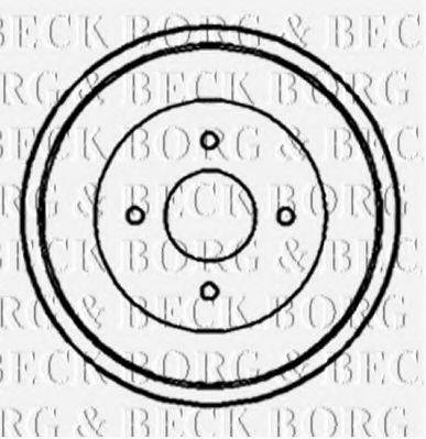 BORG & BECK BBR7090 Гальмівний барабан