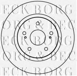 BORG & BECK BBD4607 гальмівний диск