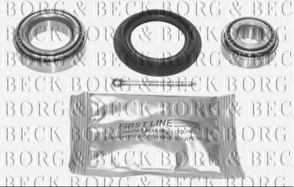BORG & BECK BWK026 Комплект підшипника маточини колеса