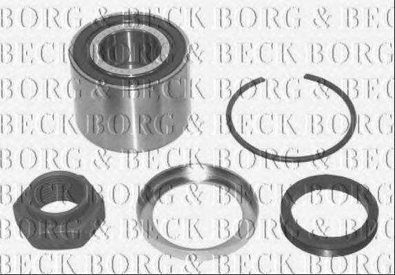 BORG & BECK BWK725 Комплект підшипника маточини колеса