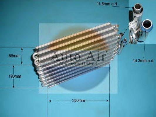AUTO AIR GLOUCESTER 210086 Випарник, кондиціонер