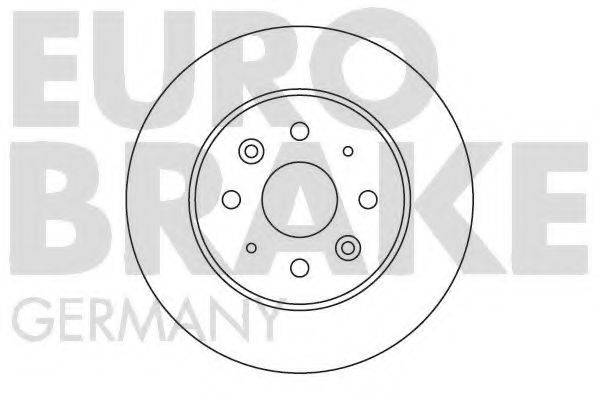 EUROBRAKE 5815203516 гальмівний диск