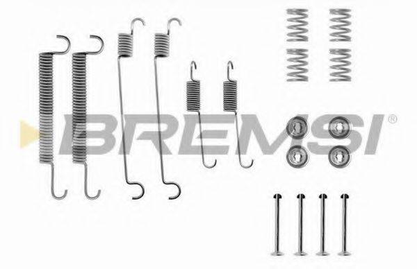 BREMSI SK0547 Комплектуючі, гальмівна колодка