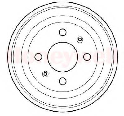 BENDIX 329002B Гальмівний барабан