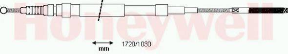 BENDIX 432704B Трос, стоянкова гальмівна система