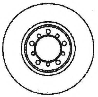 BENDIX 561453B гальмівний диск