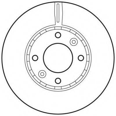 BENDIX 562799BC гальмівний диск