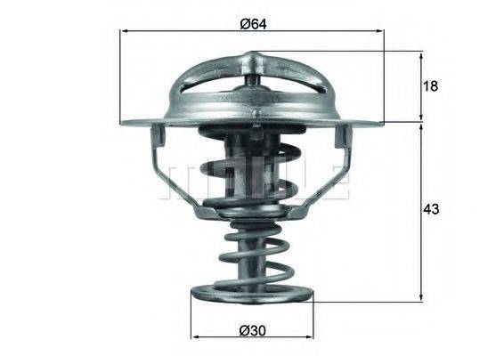 BEHR TX11482D Термостат, охолоджуюча рідина