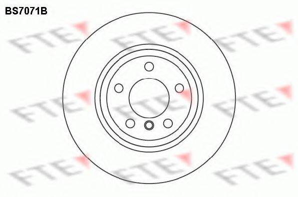 FTE BS7071B гальмівний диск