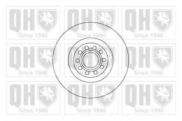 QUINTON HAZELL BDC5009 гальмівний диск