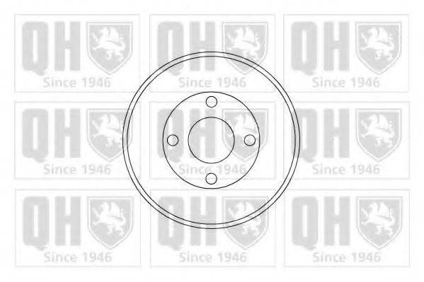 QUINTON HAZELL BDR248 Гальмівний барабан