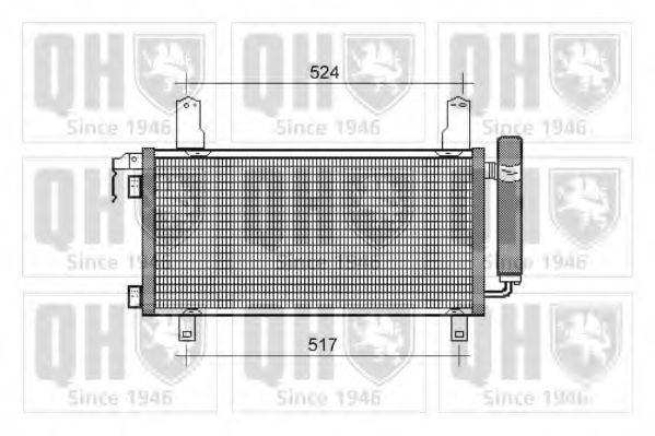 QUINTON HAZELL QCN389 Конденсатор, кондиціонер