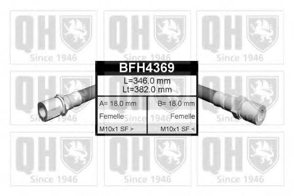 QUINTON HAZELL BFH4369 Гальмівний шланг