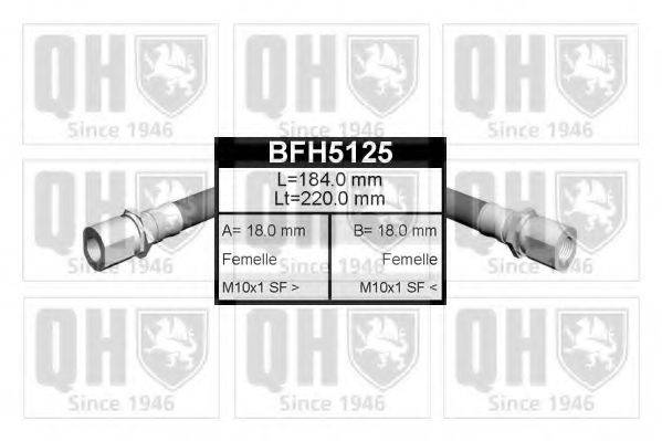 QUINTON HAZELL BFH5125 Гальмівний шланг