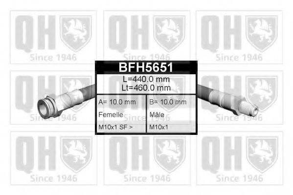QUINTON HAZELL BFH5651 Гальмівний шланг