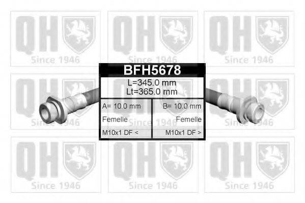 QUINTON HAZELL BFH5678 Гальмівний шланг