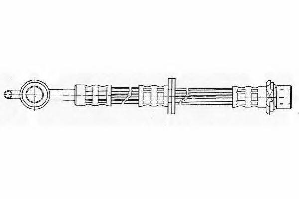 FERODO FHY2333 Гальмівний шланг