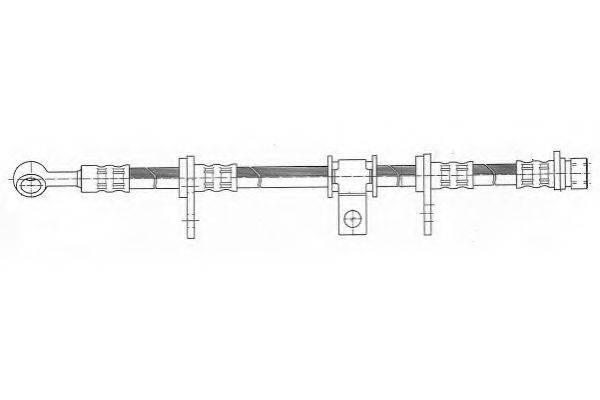 FERODO FHY2411 Гальмівний шланг