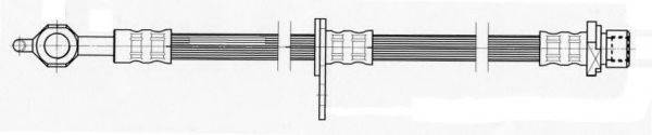 FERODO FHY3156 Гальмівний шланг