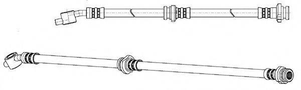 FERODO FHY3095 Гальмівний шланг