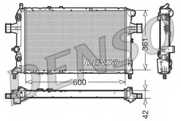 DENSO DRM20016 Радіатор, охолодження двигуна