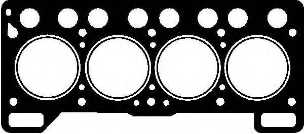 GLASER H0334500 Прокладка, головка циліндра