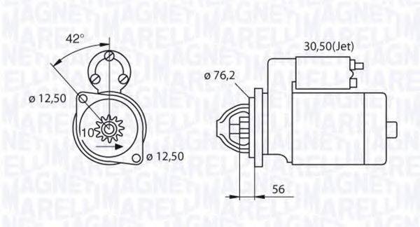 MAGNETI MARELLI 063521250420 Стартер