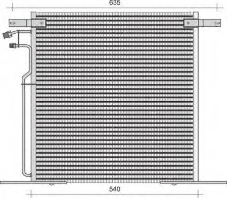 MAGNETI MARELLI 350203283000 Конденсатор, кондиціонер