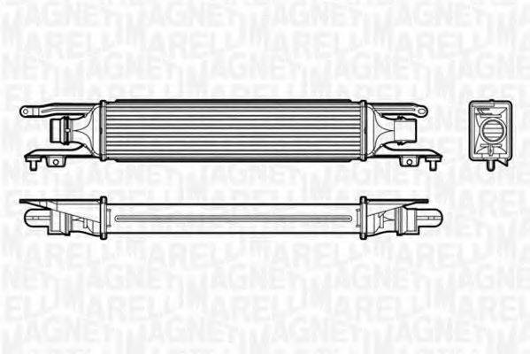 MAGNETI MARELLI 351319201620 Інтеркулер