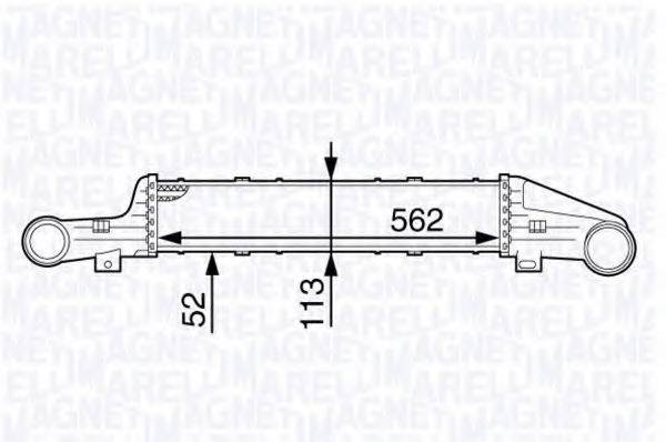 MAGNETI MARELLI 351319202120 Інтеркулер