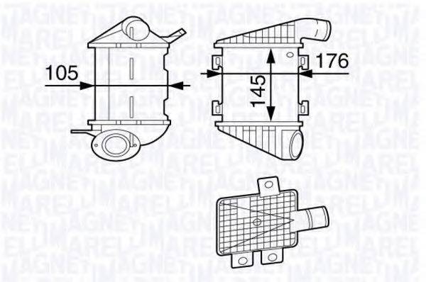 MAGNETI MARELLI 351319202190 Інтеркулер