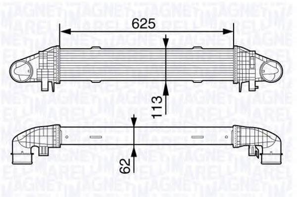 MAGNETI MARELLI 351319203370 Інтеркулер